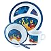 Under The Sea 5 Piece Children's Melamine Mealtime Set
