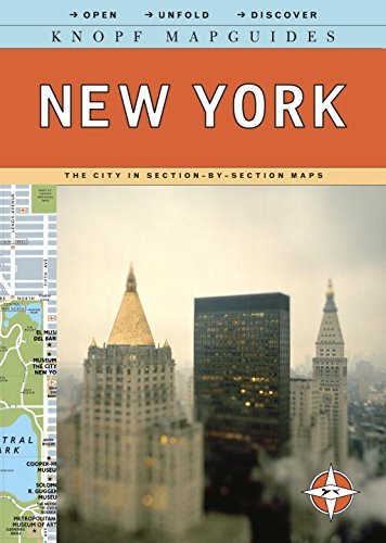 Image of Knopf Mapguides: New York: The City in Section-by-Section Maps by Knopf Guides (2016-03-01)