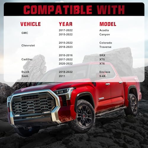 Image of BDFHYK 6x4.75 Wheel Spacers Thickness 1.5 Inch Compatible with Chevy 2015-2022 Colorado Enclave Acadia 9-4X, 6x120mm 6 Lug Adapters M14x1.5 & 66.9 mm Hub Bore, Hubcentric Wheel Spacer Set of 4
