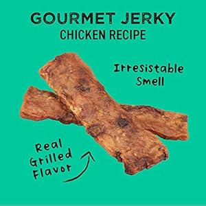 Cloudstar wag extra ok C Bbq rooster jerky 10 ounce   cucciolini doodles