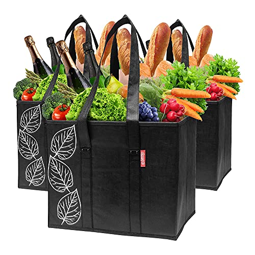 PLANET-E-Reusable-Foldable-Grocery-Bags-with-Reinforced-Bottoms-Pack-of-3-Black