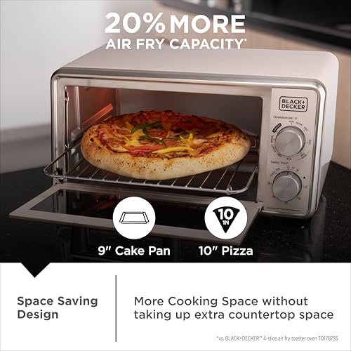 BLACK+DECKER Crisp 'N Bake Pro 4-Slice Digital Air Fry Oven - image 2