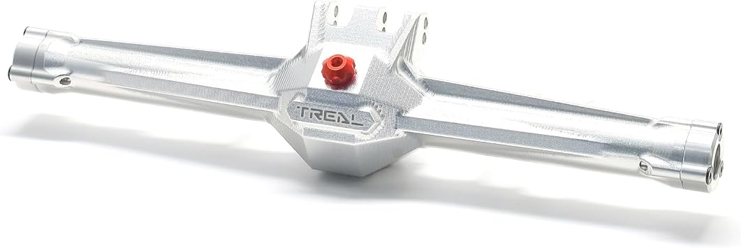 TREAL Aluminum 7075 Rear Axle Housing CNC Billet Machined Upgrades for Vanquish Products H10 OpticSilver