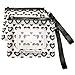 Refillable Baby Wipes Holder, Lightweight Portable Travel Dispenser (Black/Grey, Mini Set)