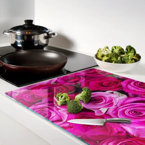 Planche de protection en verre 80x52 avec bords polis sécurisés - 4