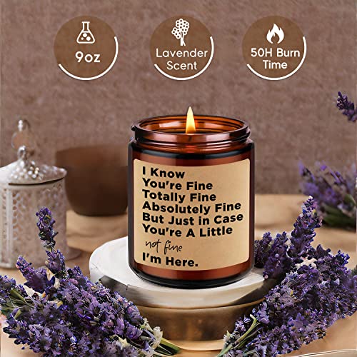 Leado Scented Candles - Thinking Of You Gifts For Women, Men - Encouragement Gifts, Thoughtful Gifts For Women, Friends, Her - Sympathy Gift, Get Well, Divorce Gifts, Support, Cancer Gifts For Women #TOP1