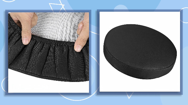 Cubierta De Taburete De Bar De Terciopelo Elástico Cubierta De Altura De Mostrad