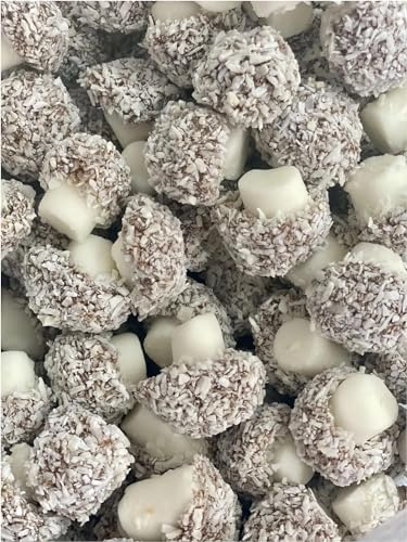 Berrymans Coconut Mushrooms Sweets 500 Gram Bulk Bag 500g Assorted Sweet Pick and Mix for Parties Gifts and Sharing.