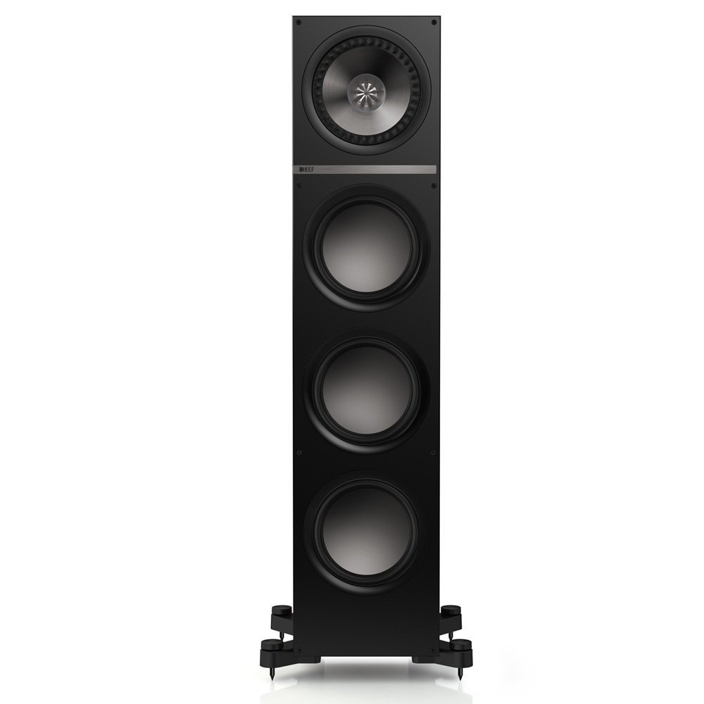 KEF Q900 Paire d'enceintes Colonne Bass-Reflex 2 ½ Voies 200 W Noir
