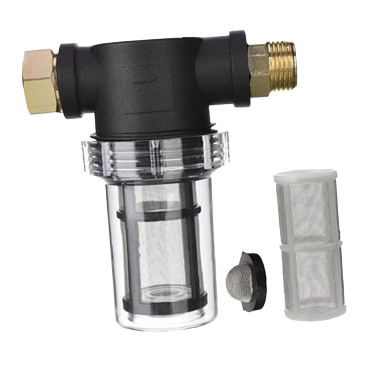 POPETPOP 4 Juegos Filtro De Grifo Manguera Grifo De Filtro De Agua del Grifo del Fregadero Reemplazo del Filtro del Grifo Purificador De Agua para Grifo Filtro De Fregadero Nailon