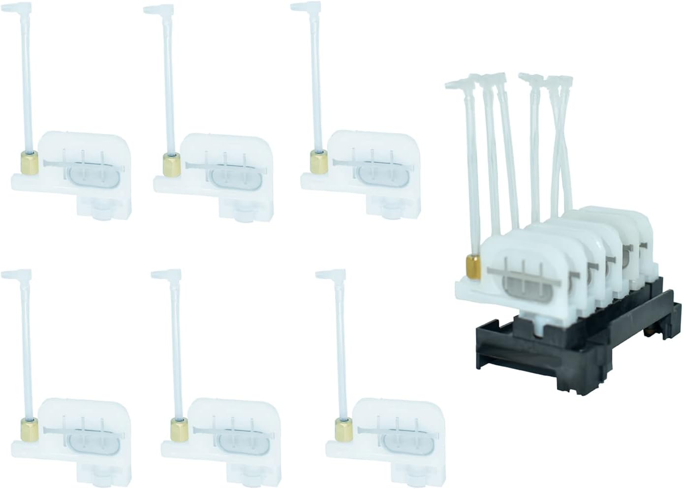 12 PCS DTF Printer Damper, Small Ink Damper for DX5 L1300 L801 L805 L810 L850 L800 L1800 Printer