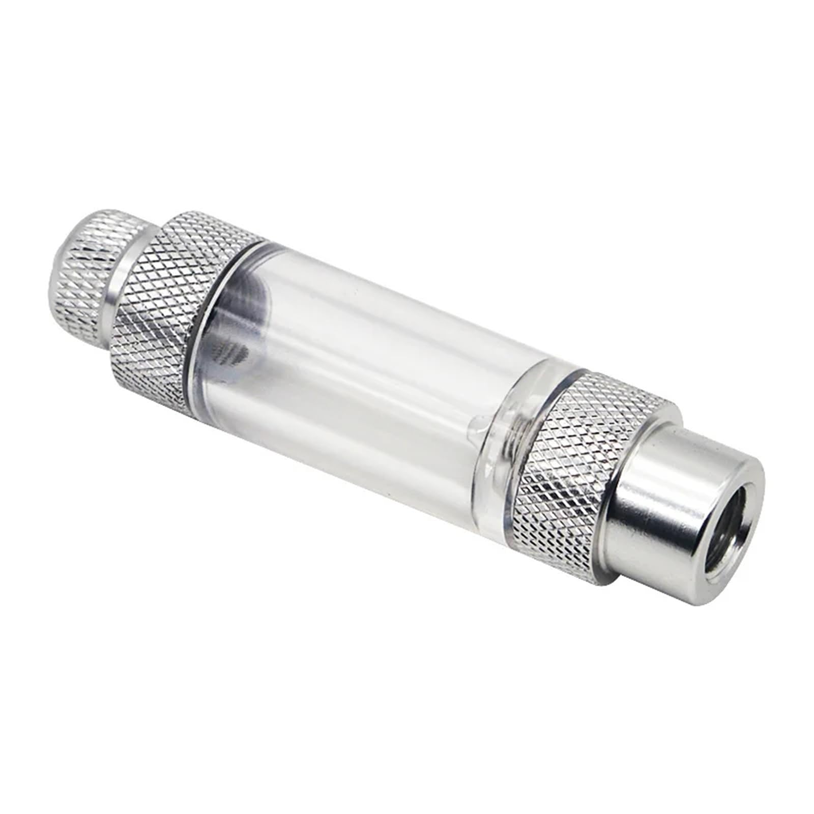 Contador de burbujas CO2 for acuario, válvula retención doble cabezal, regulador pecera, kit sistema difusor, accesorios for bomba aire reactor(Double head)