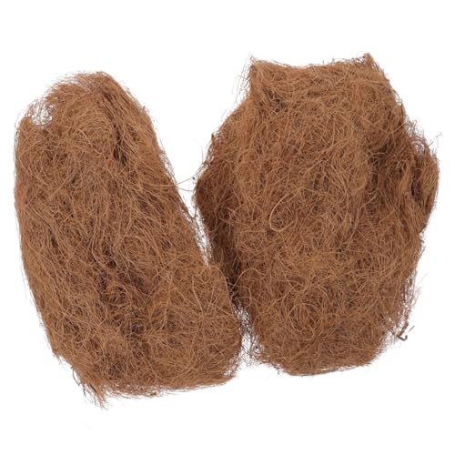 YARNOW 1 Palma Da Cocco Terreno Di Seta Noci Di Cocco Fibra Di Fioriera Disco Fibra Di Cocco Artigianato Cuscini Vaso Di Fiori Fibre Di Albero Vaso Di Fiori Di Cocco Fibra Di Cocco Vaso