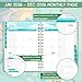 2026 Planner - Planner 2026, Weekly and Monthly Planner, Jan 2026 - Dec 2026, 6.4