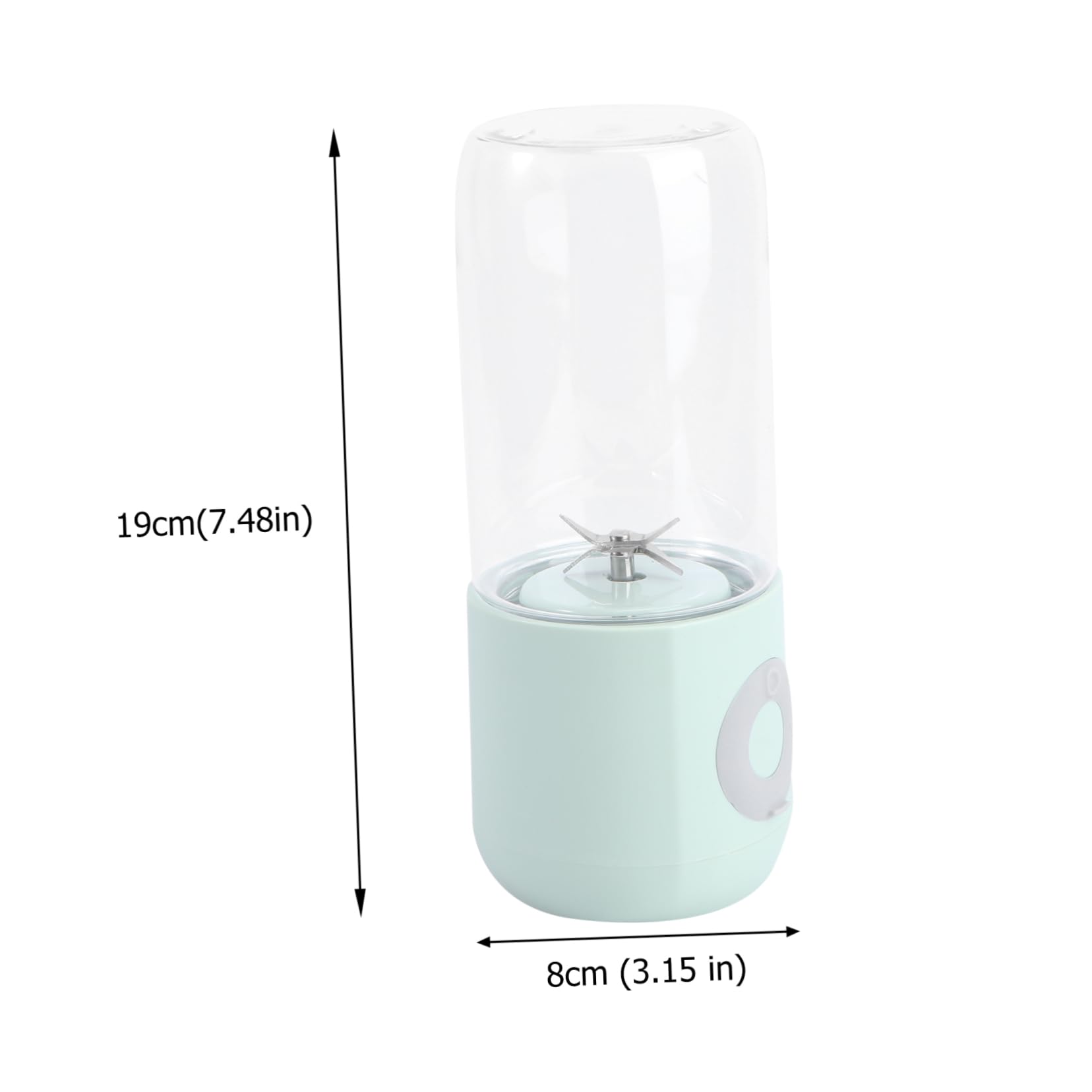 ABOOFAN Small Juicer Machine Portable Fruit Juicer Healthy Safe Material Skid-proof Design