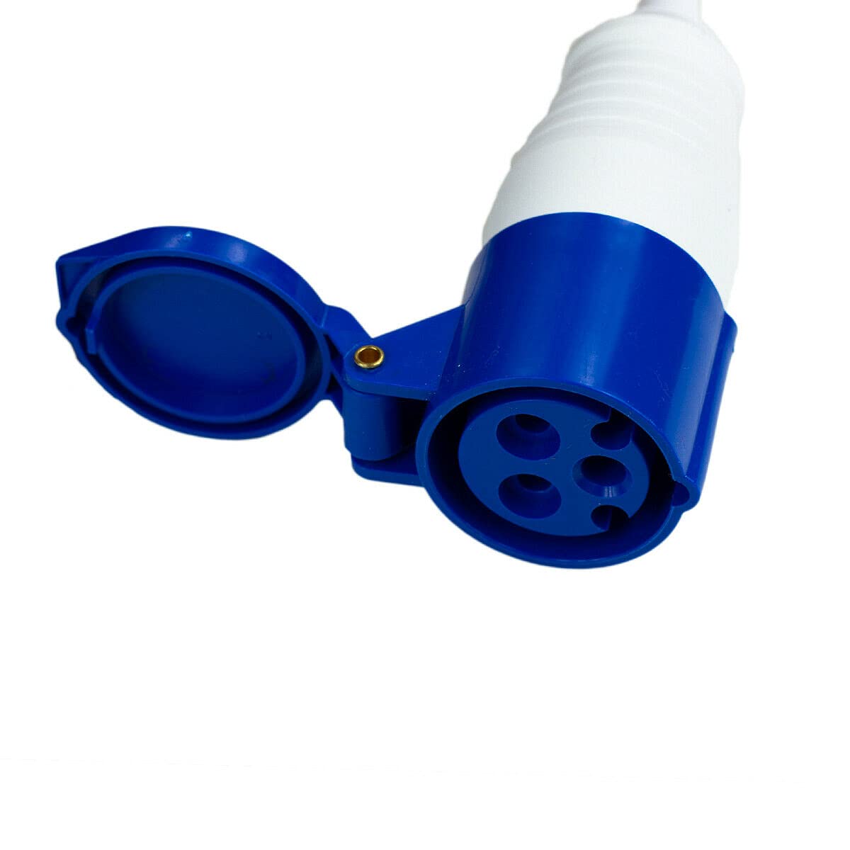 Adattatore CEE Da Spina Schuko A Presa CEE 16A - Cavo In Gomma Da 20cm, IP44, Fino A 3500W - Foto 5