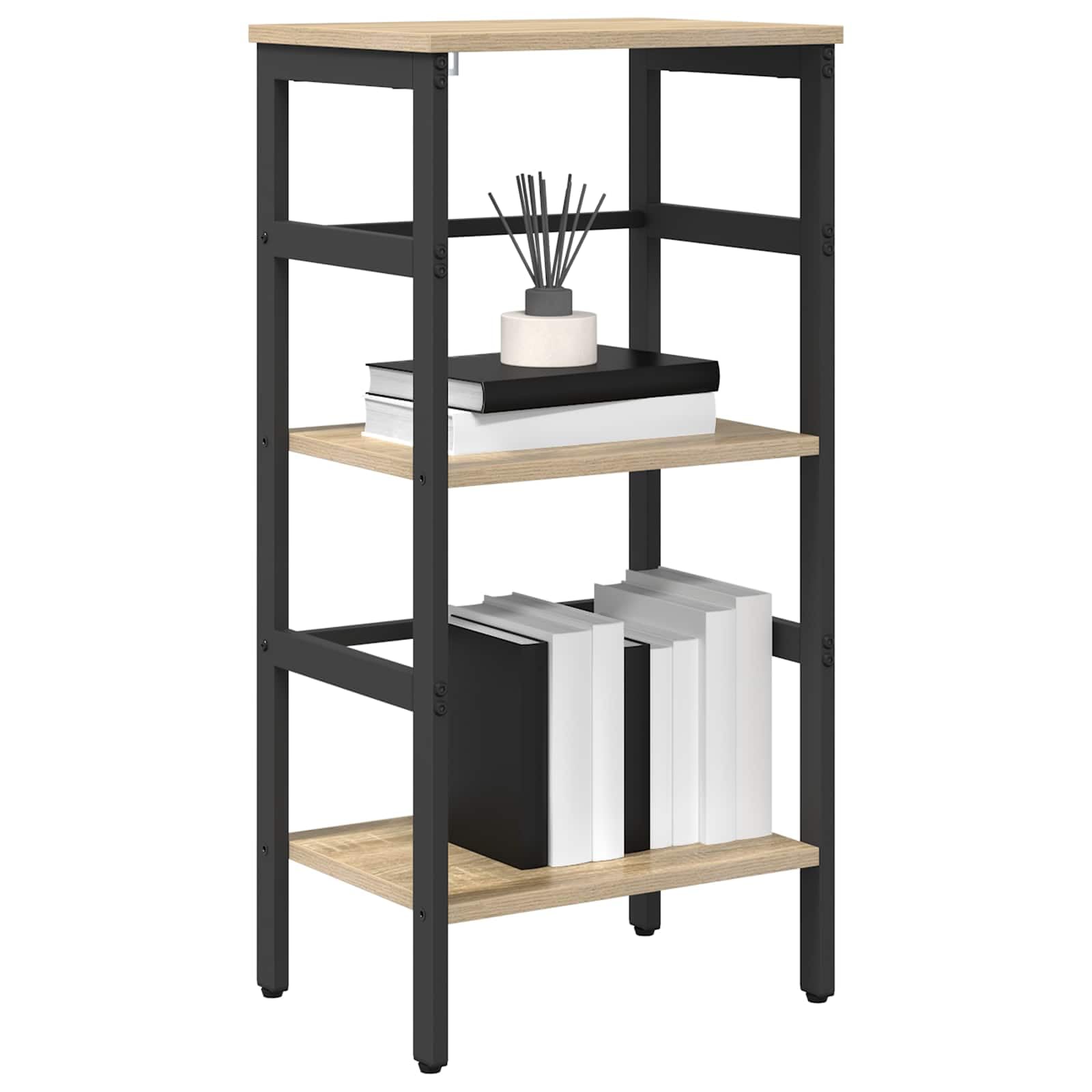 vidaXL Libreria 2 livelli 40 x 29,5 x 81 cm Legno ingegnerizzato
