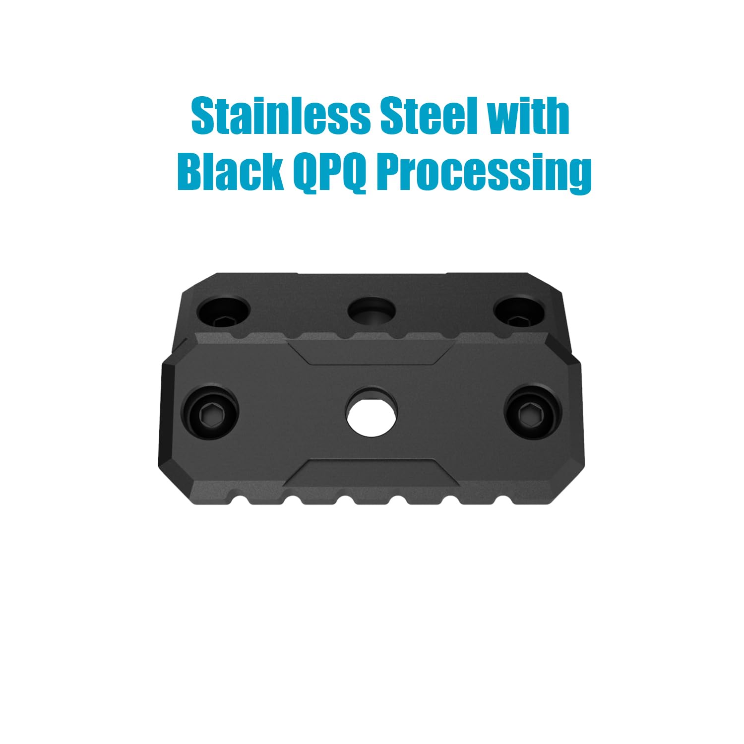 Talley Screw Lock Detachable Ring, Black, 30mm/High