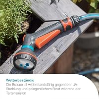 Gardena Classic Multifunktionsbrause Spritzen & Brausen: Classic Multifunktionsbrause, Zum Reinigen und Bewässern, Vier vielseitige Sprühbilder, Auf Langlebigkeit ausgelegt (18370-20) – Ansicht 4