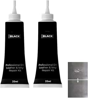 LDREAMAM Leather Repair Cream,Leather Recoloring Balm,Leather Restorer,Leather Repair Kit,Leather Scratch Repair for Sofa Couches Furniture Repair,Leather Patch Scratch Repair for Car Seat,Black