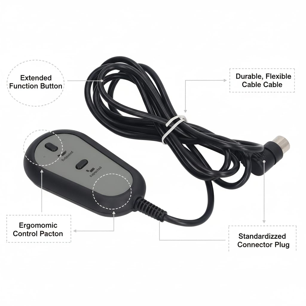 Controller Manuale per Divano Elettrico a 2 Pulsanti di Alta
