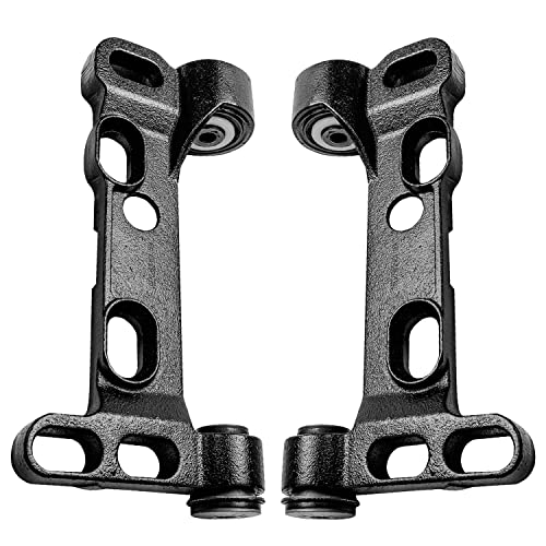 Image of Detroit Axle - 8PC Front Lower Control Arm Bracket w /Ball Joint and Sway Bar Link Kit for 2008 2009 Chevrolet Trailblazer GMC Envoy 2008 Saab 9-7x