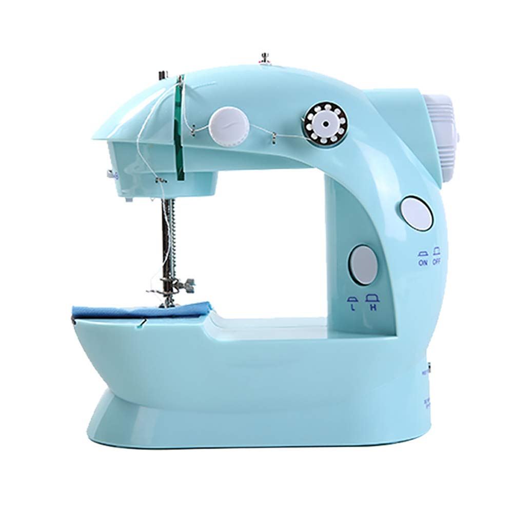 Machine à coudre débutant multifonction blanche avec pédale de contrôle - 8