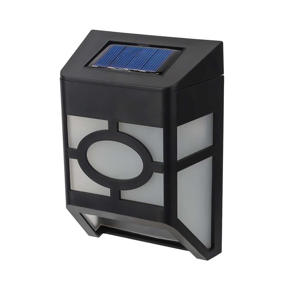 Lanterne murale à énergie solaire au design classique rétro