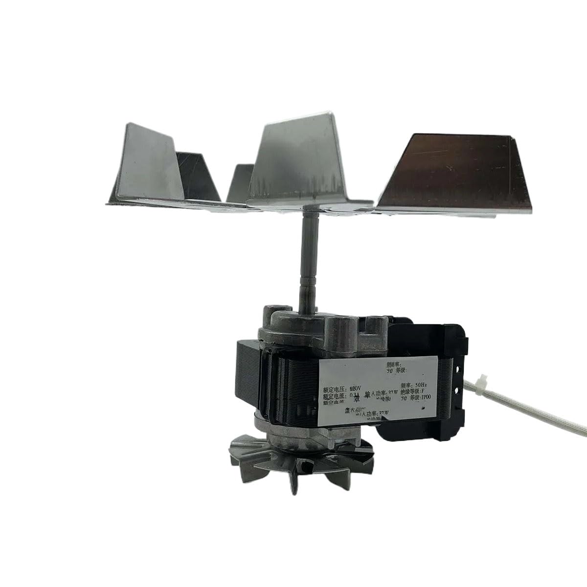 Compatible for YJF63/20-2 2400r/min 37W Motor with 2 Fan Blades for Disinfection Cabinet Oven Accessories