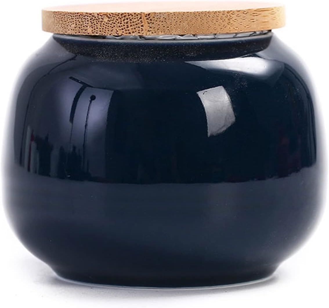 Pet Cremation Urn for Ashes Memorial Hall Pet Urns Ashes Cinerary Casket Small Pet Souvenirs for Cats and Dogs Cremation Urns (Color : Green) (Blue)