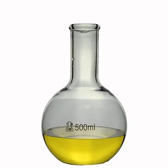TN Lab Flat Bottom Boiling Flask 5-Piece Set 50-100-250-500-1000ml
