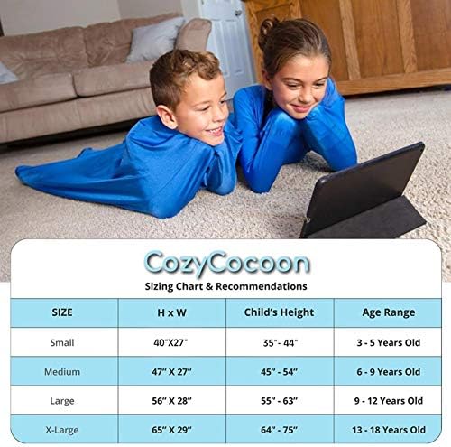 Sensory Sox Stretchy Body Socks Full-body Wrap to Relieve Stress, Hyposensitivity Great for Boys, Girls with Autism, Anxiety Comforting Deep Pressure Sensory Toys for 3-15 Year Old ( Size : X-Large )