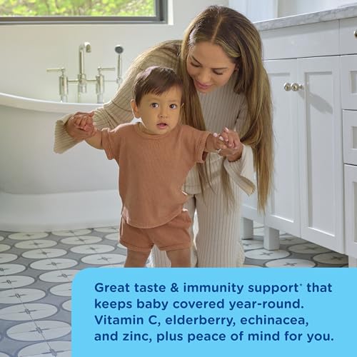 Mommy's Bliss Organic Baby Elderberry Drops, Immune Support with Vitamins, Prebiotics, Zinc & Organic Echinacea, Age 4 Months +, 3 Fl Oz (36 Servings) - Image 5
