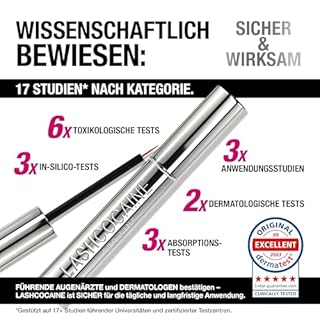 LASHCOCA!NE PROLINE Siero per ciglia – Tecnologia Exosome Lash Boost – Supporta la crescita e la cura delle ciglia – Con Root Activation Complex – Dermatologicamente testato – Made in Germany