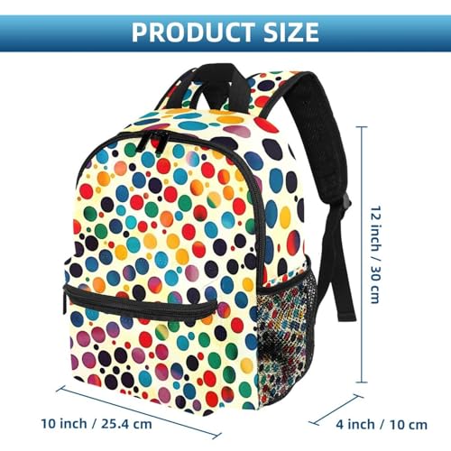 Sac à dos pour enfant durable et confortable à motifs multicolores