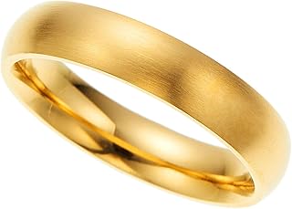 [piena] リング レディース メンズ サージカルステンレス製 甲丸 マット メタル シンプル 定番 つけっぱなし 低刺激 金属アレルギー対応