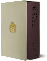 A Bíblia de Estudo da Fé Reformada: Capa Luxo Vinho e Estojo
