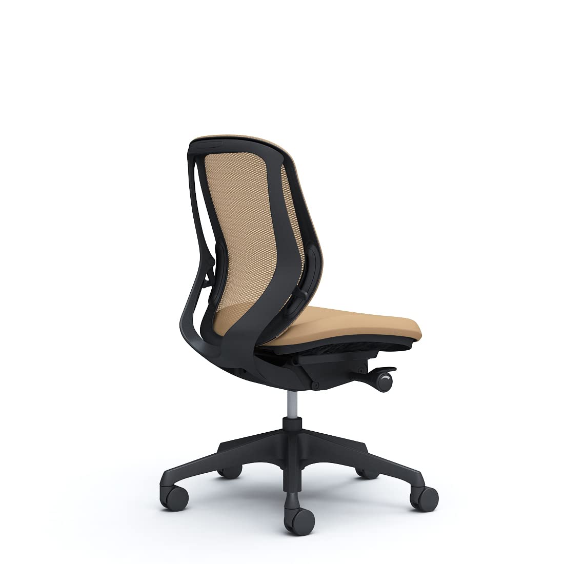 Amazon | オカムラ オフィスチェア 完成品 組立不要 シルフィ― ローバック メッシュ 肘無し 樹脂脚 ブラックフレーム C631XR-FMP7 ベージュ | デスクチェア | 文房具・オフィス用品 オフィスチェア オカムラ シルフィー sylphy ローバック 背メッシュタイプ ワークチェア デスクチェア チェア 肘なし ブラックボディ 樹...