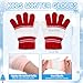 Chuarry 144Pcs/72Set Winter Beanie and Gloves Bulk Kids Knit Hat Gloves Pack Unisex Cold Weather Cap for Boys Girls Gift (Fashion)