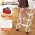 Ceiling Mount Attic Ladder?12-Step?, Retractable Pull Down Attic Staircase with Armrests, Hidden Mount Extension Stairs for Home Garage Storage, 660 lbs Capacity?38.9 × 31.1 inch Opening?