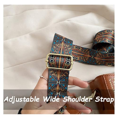 Bootara Bucket Bag, Vintage Fashion Crossbody Bag With Adjustable Wider Shoulder Strap, with Cute Rabbit Pendant2