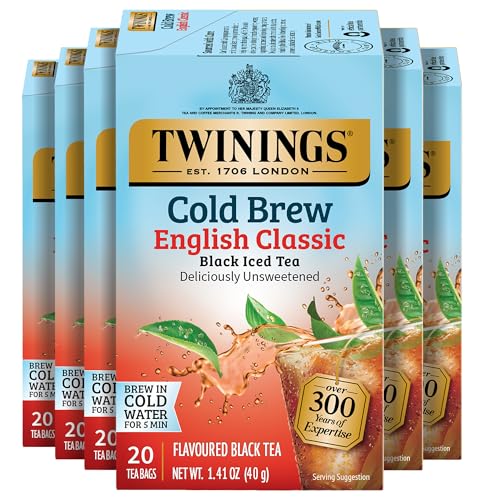 Twinings English Classic Cold Brew Iced Tea Bags