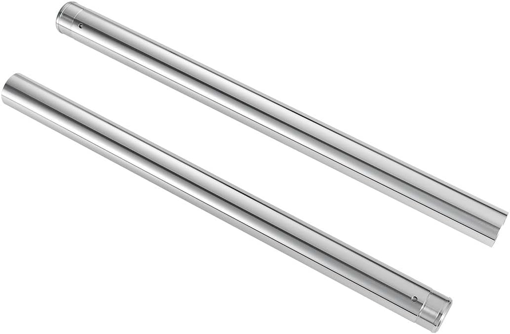 LANBAO Motorcycle Front Inner Fork Tubes For Yamaha FZ6 2004 2005 2006 2007 5VX-23110-00 43x590mm Fork Pipe Suspension Silver