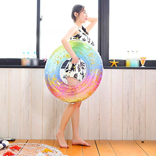 Anel inflável de natação BESPORTBLE 1 peça para mulheres adultas (60 cm)