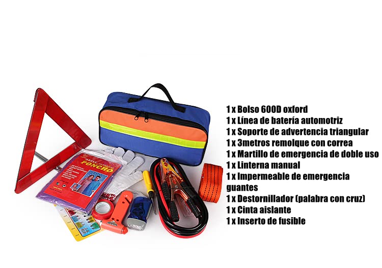 El mejor review de Kit de emergencia auto - los mas comprados. 30 El mejor review de Kit de emergencia auto - los mas comprados. 30