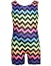 Wah Na Girls Chevron Rainbow Gymnastics Leotard For 3T