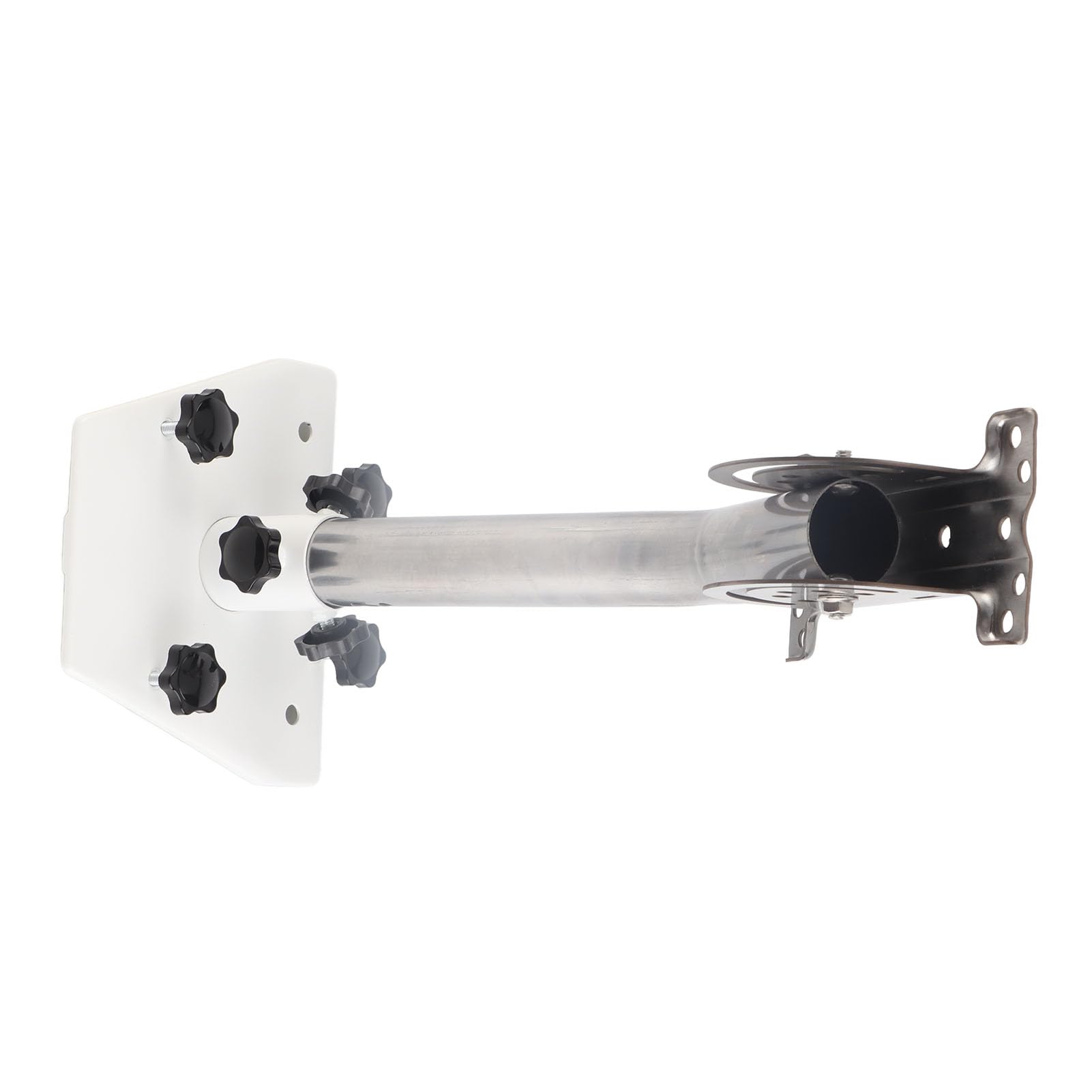 FTVOGUE Kit Adaptador de Montaje en Poste de Satélite, Soporte Ajustable
