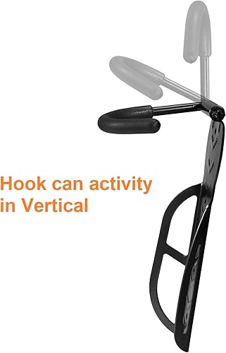 Miniatura 6 de Acetaken Soporte de pared Eletric para scooter, ganchos para interiores, garaje, cobertizo, soporte de gancho vertical para bicicleta, scooter