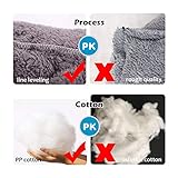 powerking Hundebett, wasserdichtes Haustier Mat Pad und Schlafkissen für Kitty Katze und kleine Hündchen, weich und waschbar （rot）
