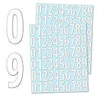Decalcomanie Numeri Neri 11 Mm &ndash; Typo MARTINI &ndash; Adesivi MMH